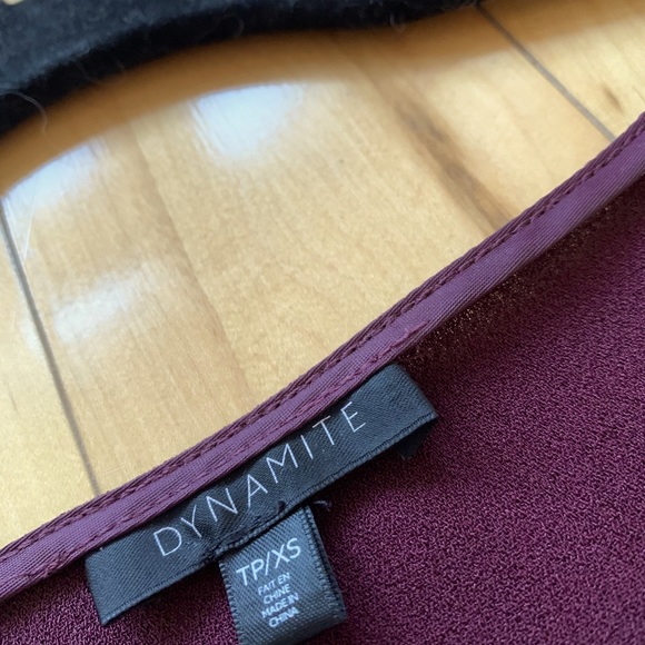 Short Sleeve Top with Lace - Picture 2 of 5